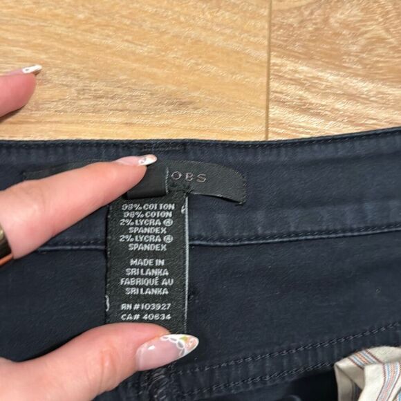 Marc Jacob women’s low rise capri jeans size 4 with side stripe - Picture 3 of 9